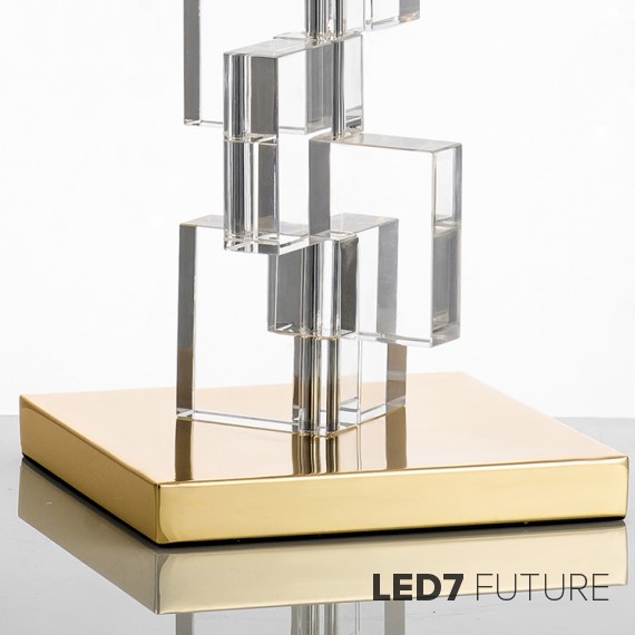 Ritz - Transparent Bricks Table